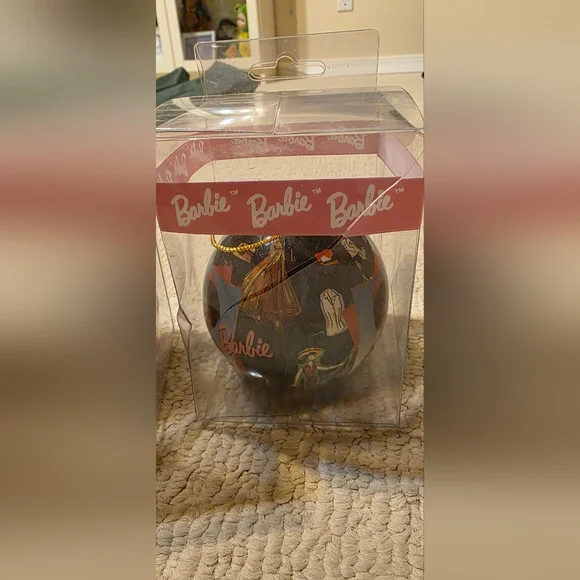 Lot Of (4) Barbie Christmas Balls, Collectible, Circa 1996, NIB - Picture 4 of 8